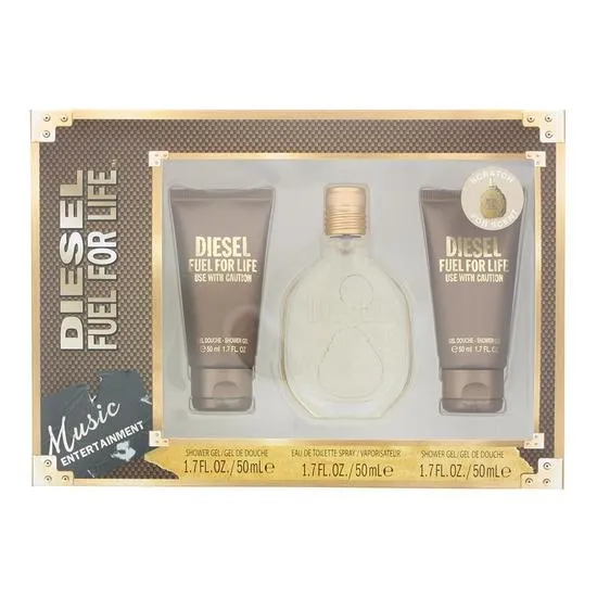 Diesel Fuel For Life Eau De Toilette 50ml Gift Set