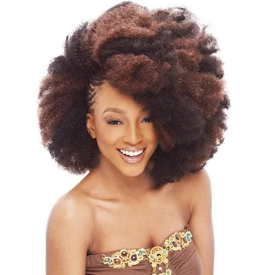 Janet Collection Noir 2 X Value Pack Synthetic 2 X Afro Kinky Bulk 24 / 99J