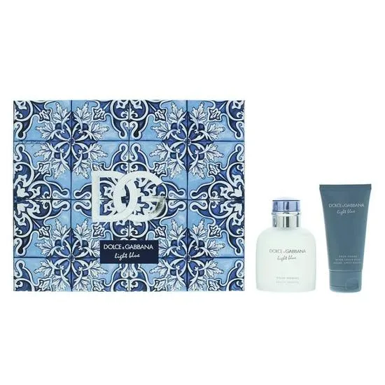 Dolce & Gabbana Light Blue Eau De Toilette 75ml Gift Set