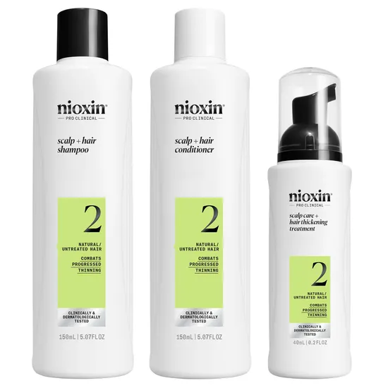 Nioxin Pro Clinical System 2 Scalp + Hair Thickening Starter Kit
