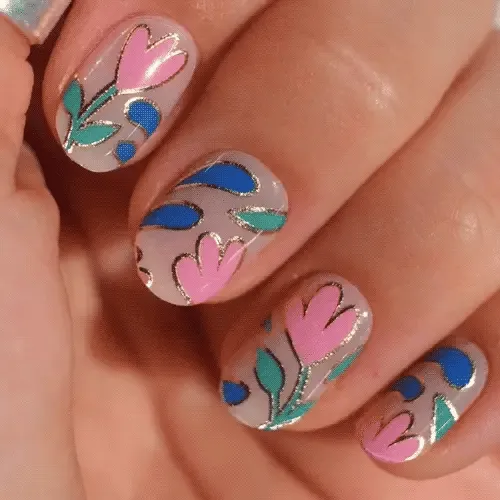 Moyou London Gel Nail Strip @Nailjob 01