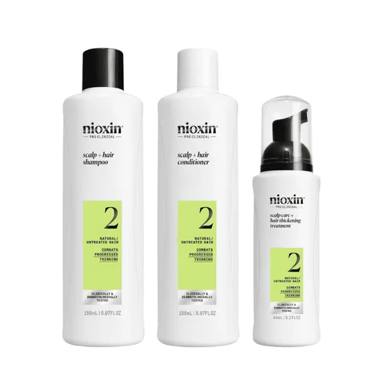 Nioxin Pro Clinical System 2 Scalp + Hair Thickening Starter Kit