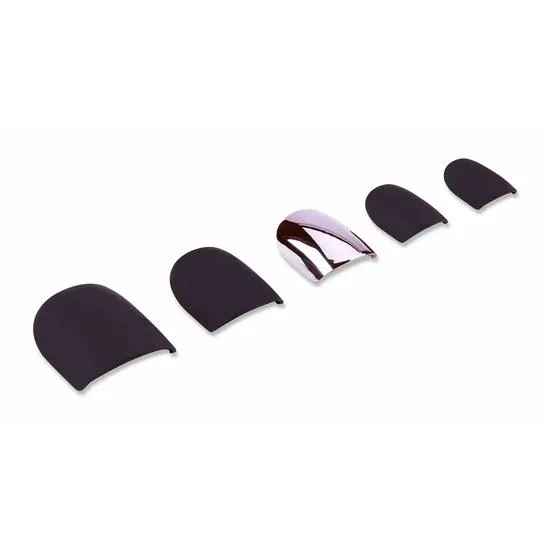 Ardell Nail Addict Premium Nails Burgundy Chrome