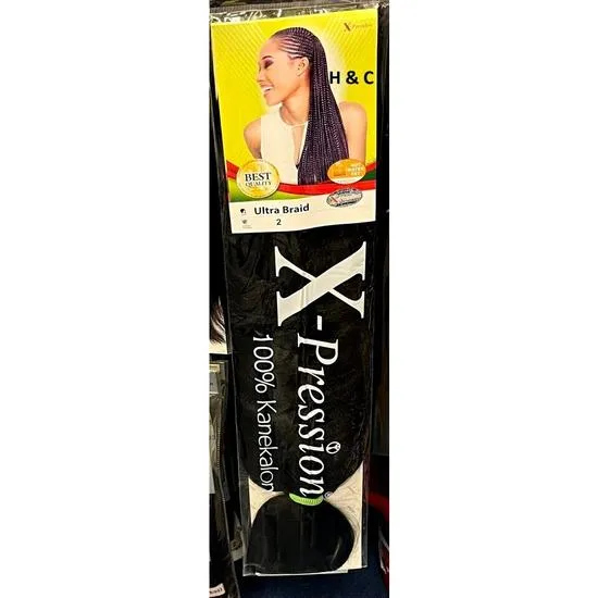 X Pression Synthetic Ultra Braid X-Pression Ultra Hair Braid Extension 3