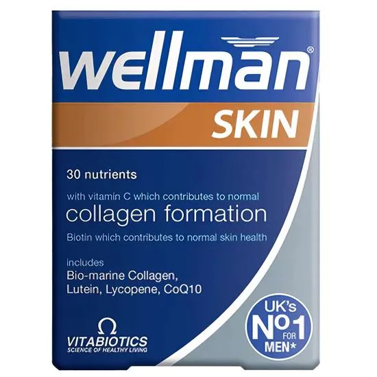 Vitabiotics Wellman Skin Tablets