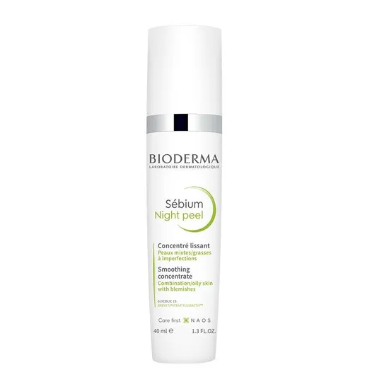 Bioderma Sebium Night Peel Smoothing Concentrate Gel