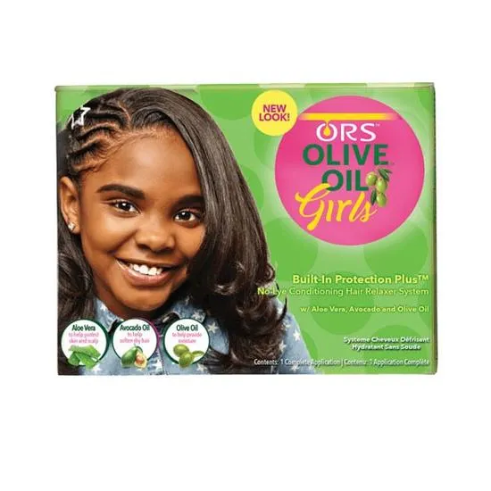 ORS Olive Oil Girls Built-in Protection Plus Conditioning No-lye Creme Relaxer