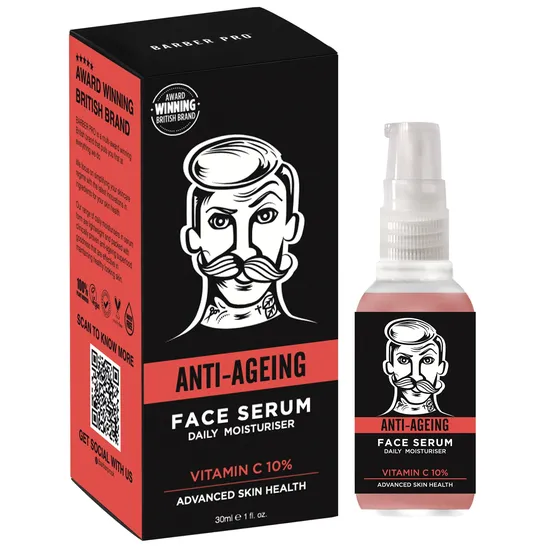 BARBER PRO Anti-Ageing Vitamin C 10% Face Serum