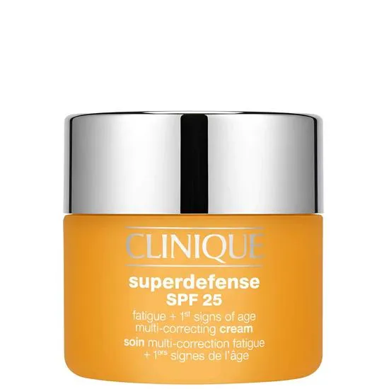 Clinique Superdefense SPF 25 Fatigue + 1st Signs Of Age Multi-Correcting Cream Very Dry To Dry Combination