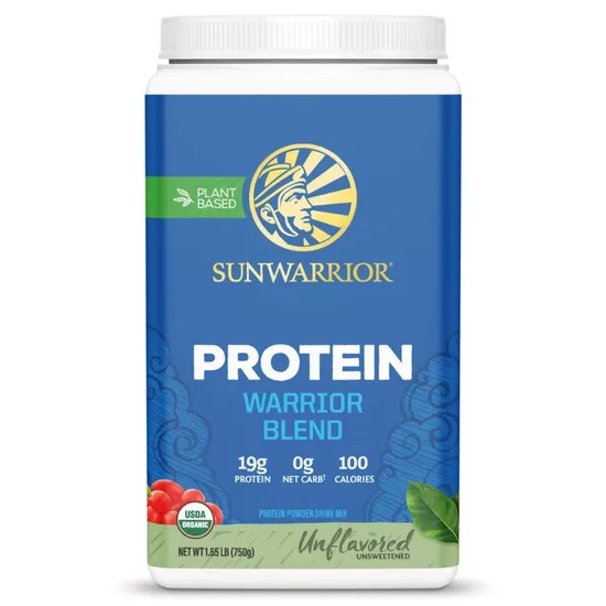 Sunwarrior Protein Warrior Blend Unflavoured 750G