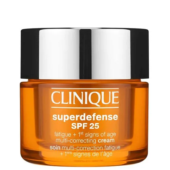 Clinique Superdefense SPF 25 Fatigue Multi-Correcting Cream Combination To Oily Skin