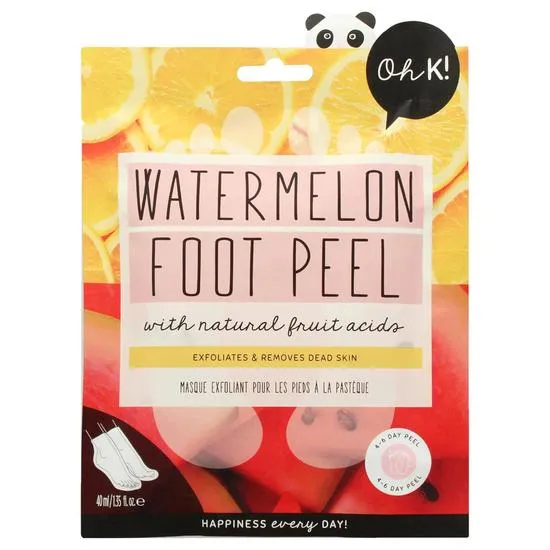 Oh k! Watermelon Foot Peel