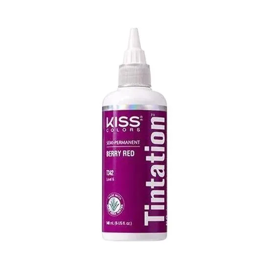 Kiss Colours Tintation Semi Permanent Berry Red T342