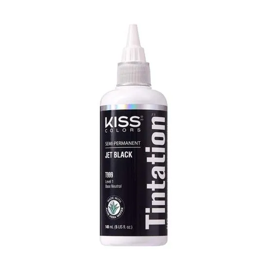 Kiss Colours Tintation Semi Permanent Jet Black T999