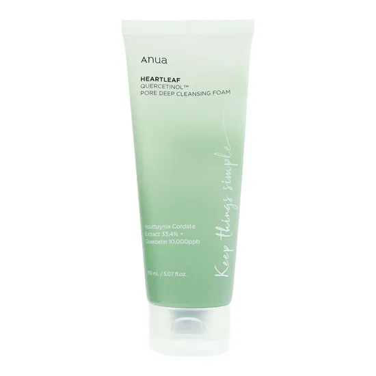 ANUA Heartleaf Quercetinol Pore Deep Cleansing Foam