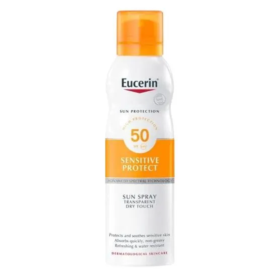 Eucerin Sensitive Protect Sun Spray Transparent SPF 50