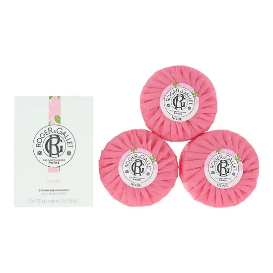 Roger & Gallet Rose Soap Coffret