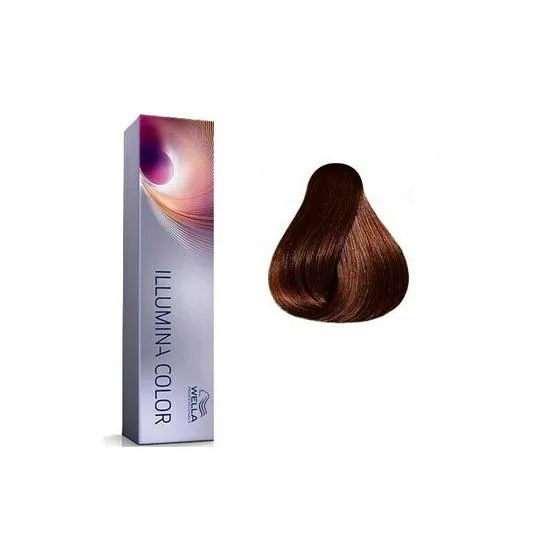 Wella Illumina Professional Hair Colour Permanent Hair Dye 5 /35
