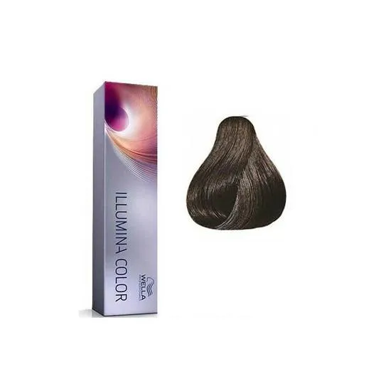 Wella Illumina Professional Hair Colour Permanent Hair Dye 4