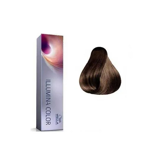 Wella Illumina Professional Hair Colour Permanent Hair Dye 6/76