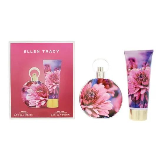Ellen Tracy Pink Daisy Eau De Parfum 100ml Gift Set