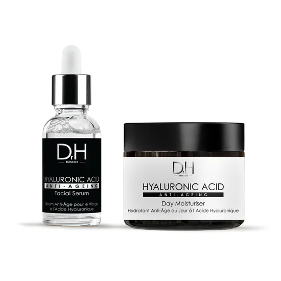 Dr H Anti-Ageing Hyaluronic Acid Facial Serum + Day Moisturiser