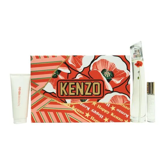 Flower By Kenzo La Recolte Parisienne Eau De Parfum 75ml Gift Set