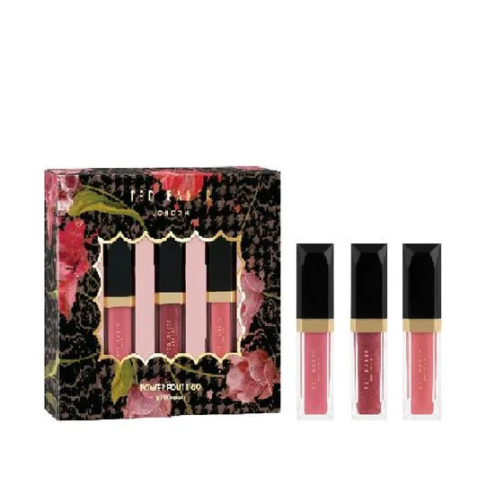 Ted Baker Power Pout Trio Lip Gloss Gift Set