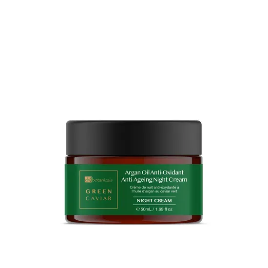 Dr Botanicals Green Caviar & Argan Oil Anti-Oxidant Anti-Ageing Night Cream