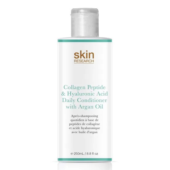 Skin Research Collagen Peptide & Hyaluronic Acid Daily Conditioner With Argan Oil