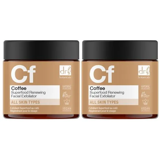 Dr Botanicals Advanced Coffee Superfood Renewing Facial Exfoliator