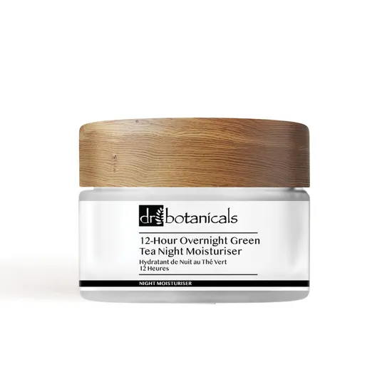 Dr Botanicals 12-Hour Overnight Green Tea Night Moisturiser