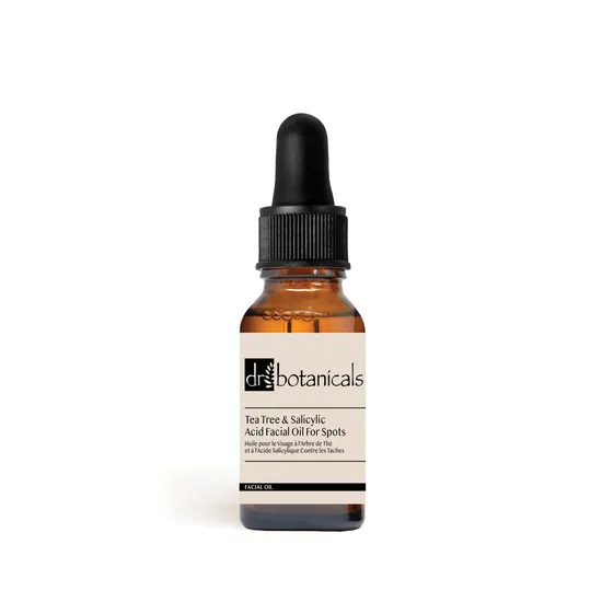 Dr Botanicals Eucalyptus, Tea Tree & Salicylic Acid Facial Oil For Spots