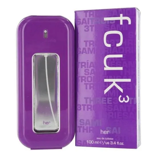 Fcuk 3 Her Eau De Toilette