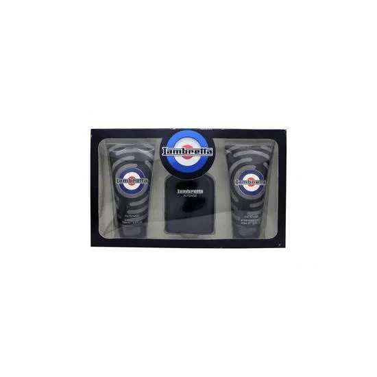 Lambretta Intense Gift Set 100ml Eau De Parfum + 150ml Shower Gel + 150ml Aftershave Lotion