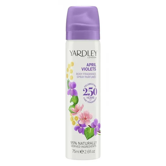 Yardley April Violets Body Spray