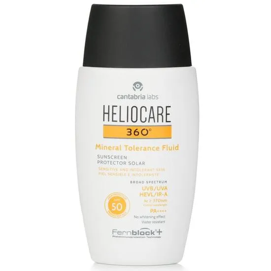 Heliocare 360 Mineral Tolerance Fluid SPF 50 50ml