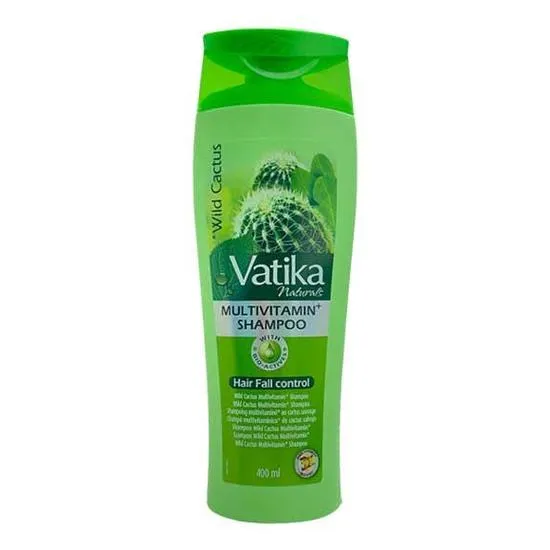 Dabur Vatika Naturals Wild Cactus Multivitamin Hair Fall Control Shampoo