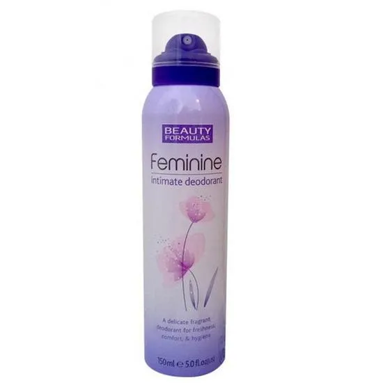 Beauty Formulas Feminine Intimate Deodorant Spray