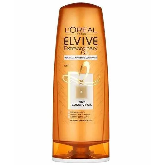 L'Oreal Elvive Extraordinary Oil Weightless Nourishing Conditioner With Fine Coconut Oil