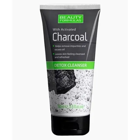 Beauty Formulas Charcoal Activated Detox Cleanser