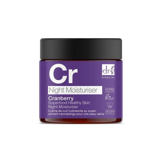 Dr Botanicals Cranberry Healthy Skin Night Moisturiser