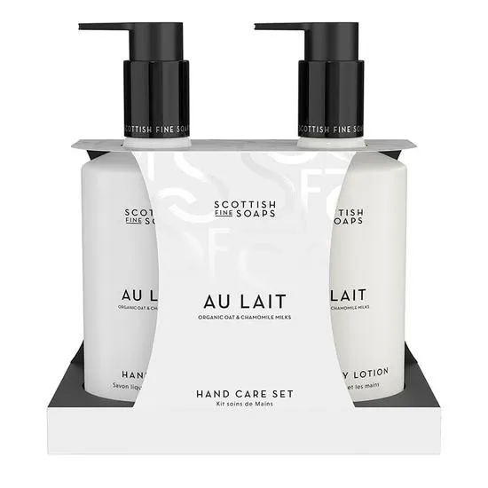 Scottish Fine Soaps Au Lait Hand Care Set
