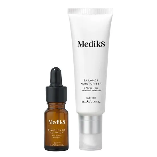 Medik8 Balance Moisturiser & Glycolic Acid Activator