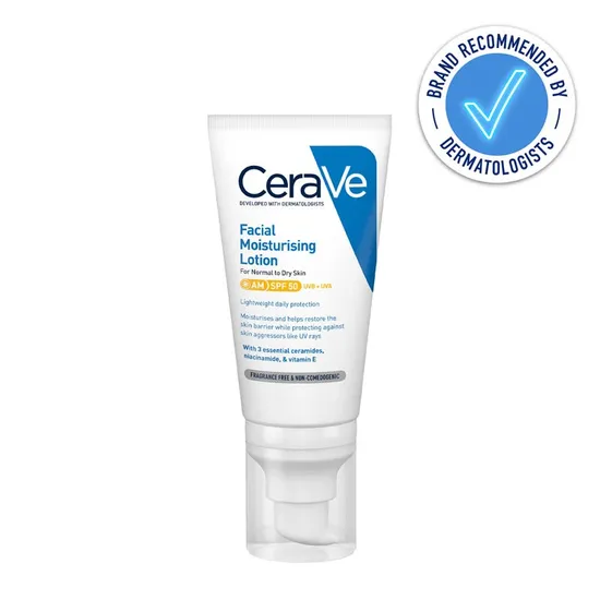 CeraVe AM Facial Moisturising Lotion SPF 50