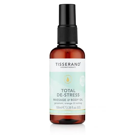 Tisserand Aromatherapy Total-De-Stress Massage & Body Oil