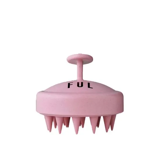 FUL Scalp Massager Shampoo Brush Pink