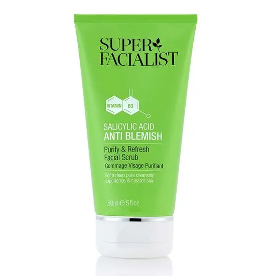 Super Facialist Salicylic Acid Anti Blemish Purify & Refresh Facial Scrub