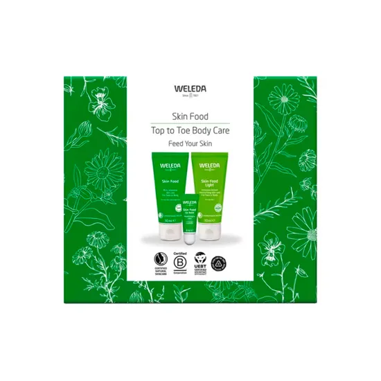 Weleda Skin Food Top To Toe Body Gift Set