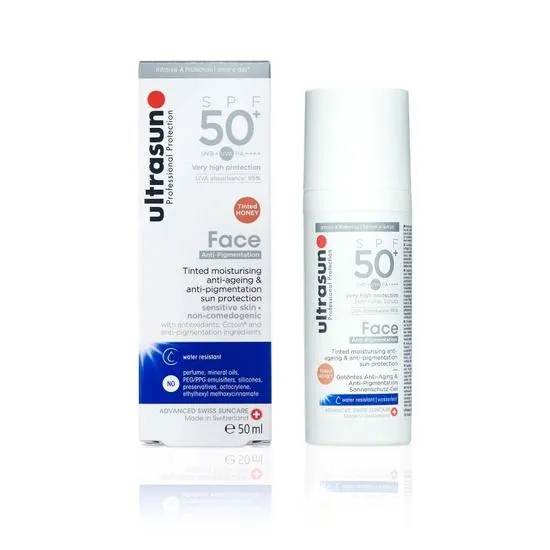 Ultrasun Face Fluid Anti Pigmentation Tinted SPF 50+